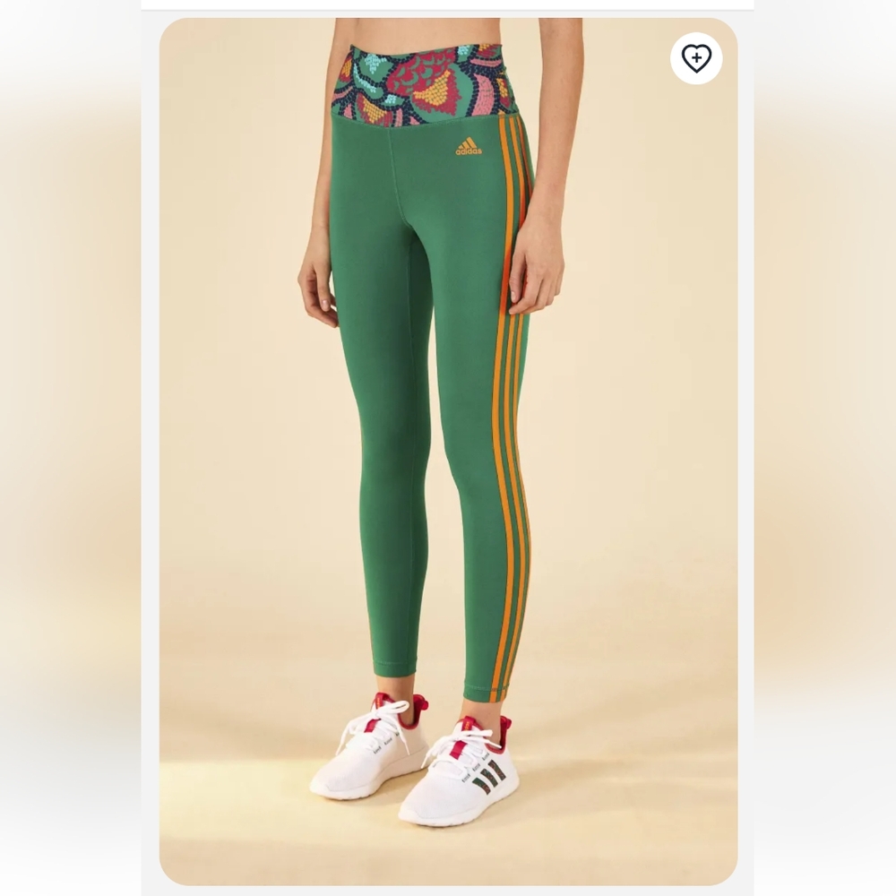 Adidas x Farm Rio New! Limited Edition Tights Leggings xs